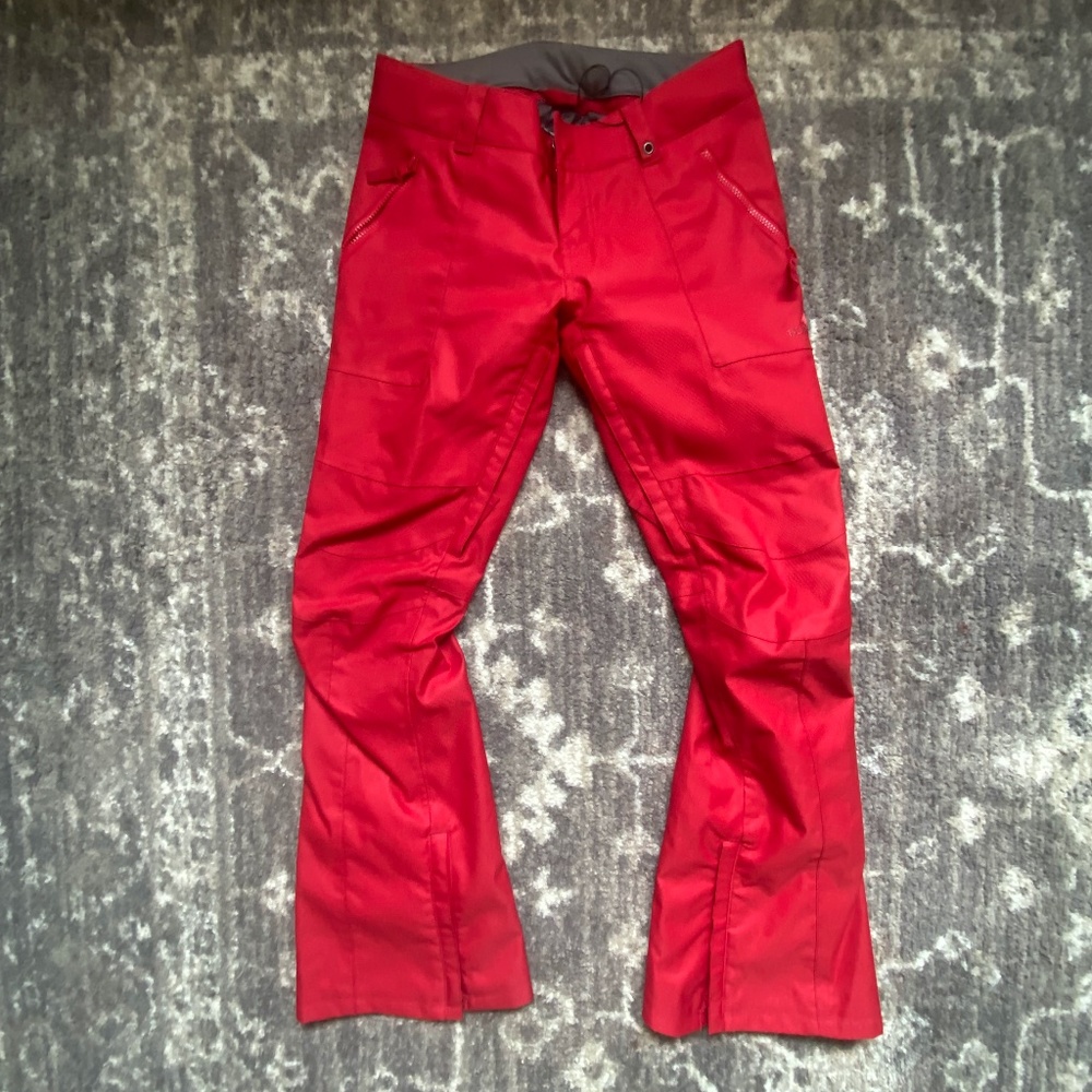 Burton Dry Ride - Women's Snow Pants - Red - Size Small